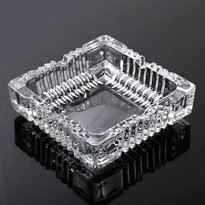 青蘋果 G1016-3 方形玻璃煙灰缸 12*3.5*1.2cm