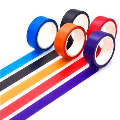 永耐 5S桌面定位標(biāo)識(shí)膠帶6S彩色不干膠條無(wú)痕標(biāo)示貼條物品白板劃線(xiàn)分割用4d廚房管理膠帶 紅色 2厘米寬*66米長(zhǎng)