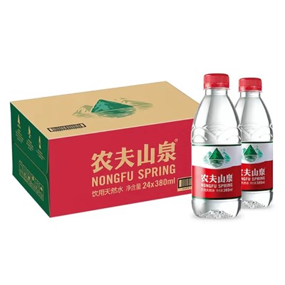 農(nóng)夫山泉 其他用品 礦泉水380ml  (24瓶/件)
