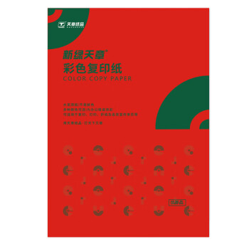 天章(TANGO) 70g復(fù)印紙  彩色復(fù)印紙打印紙 A4 100張(包)