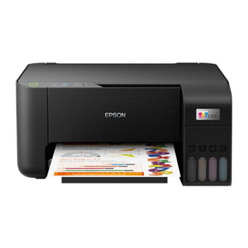 愛普生(EPSON)L3219  連供家用彩色多功能一體機(jī) A4 打印復(fù)印掃描 墨倉(cāng)式打印機(jī) 大墨水  黑色機(jī)身